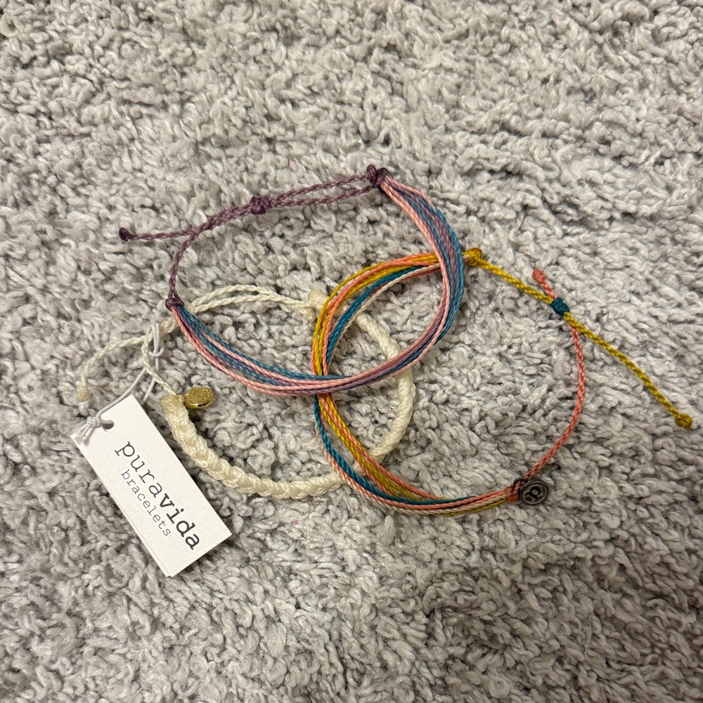 Pura Vida Rainbow Kids Bracelet Trio